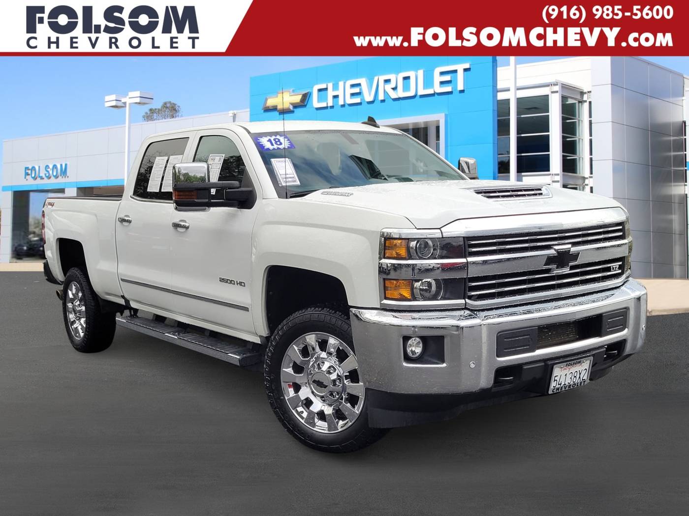 2018 Chevrolet Silverado 2500HD LTZ — Pickup Truck — 75,679 mi — Folsom, CA