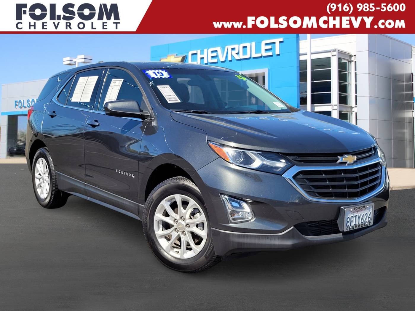 2019 Chevrolet Equinox LT — SUV — 94,184 mi — Folsom, CA