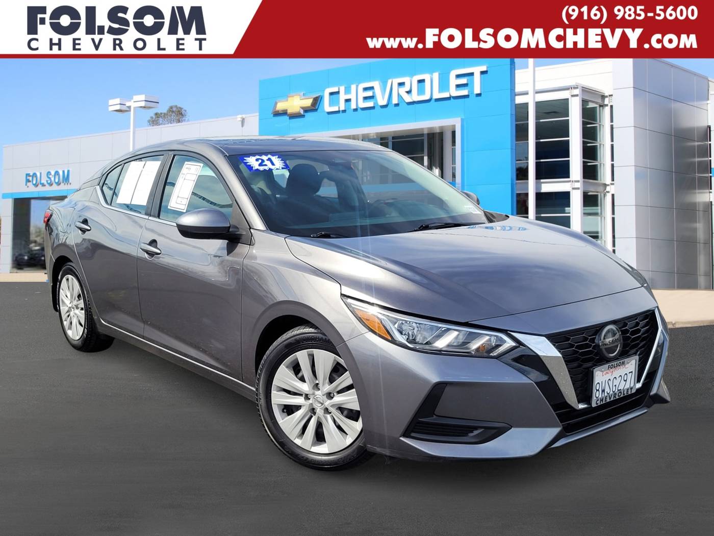2021 Nissan Sentra S — Sedan — 73,395 mi — Folsom, CA