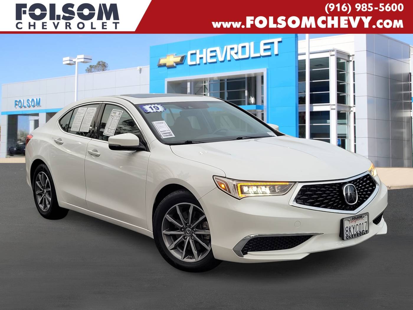 2019 Acura TLX Technology Package — Sedan — 27,500 mi — Folsom, CA