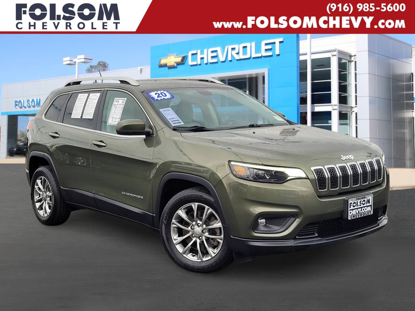 2020 Jeep Cherokee Latitude Plus — SUV — 74,371 mi — Folsom, CA