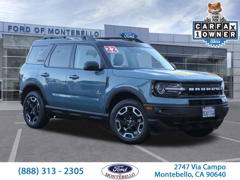 2022 Ford Bronco Sport Outer Banks — SUV — 34,630 mi — Montebello, CA