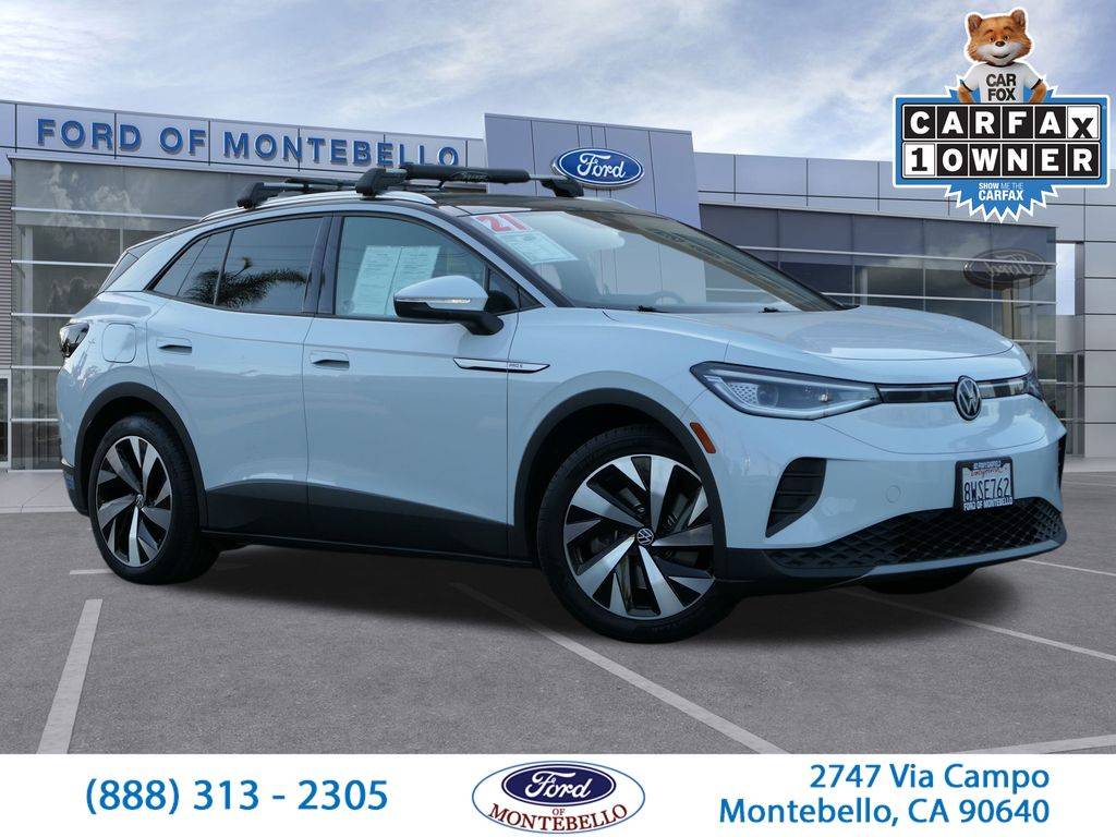 2021 Volkswagen ID.4 Pro S — SUV — 108,801 mi — Montebello, CA