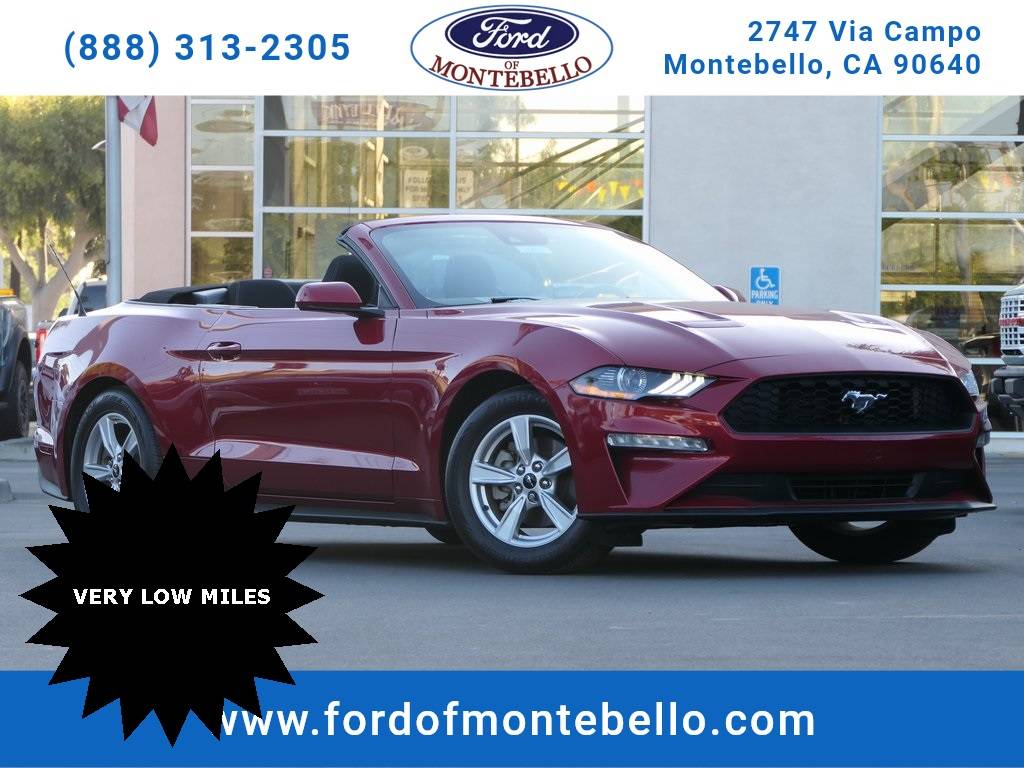 2022 Ford Mustang EcoBoost — Convertible — 16,156 mi — Montebello, CA