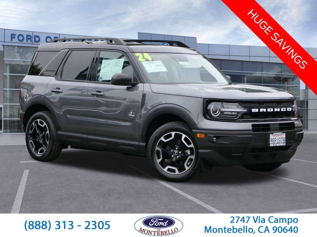 2024 Ford Bronco Sport Outer Banks — SUV — 734 mi — Montebello, CA