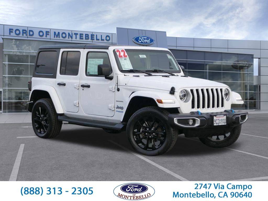 2022 Jeep Wrangler Sahara 4xe — SUV — 59,464 mi — Montebello, CA