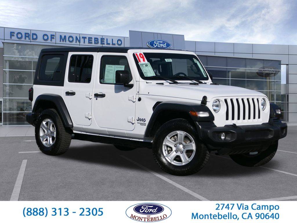 2019 Jeep Wrangler Sport S — SUV — 69,575 mi — Montebello, CA