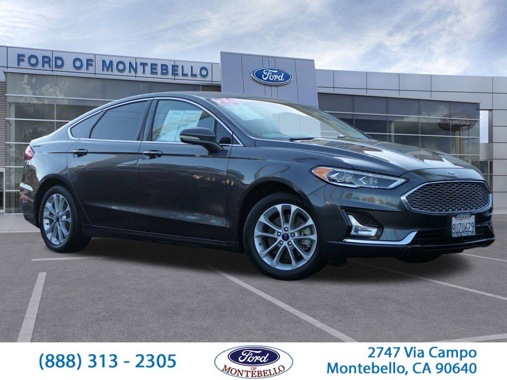 2020 Ford Fusion Energi Titanium — Sedan — 35,441 mi — Montebello, CA