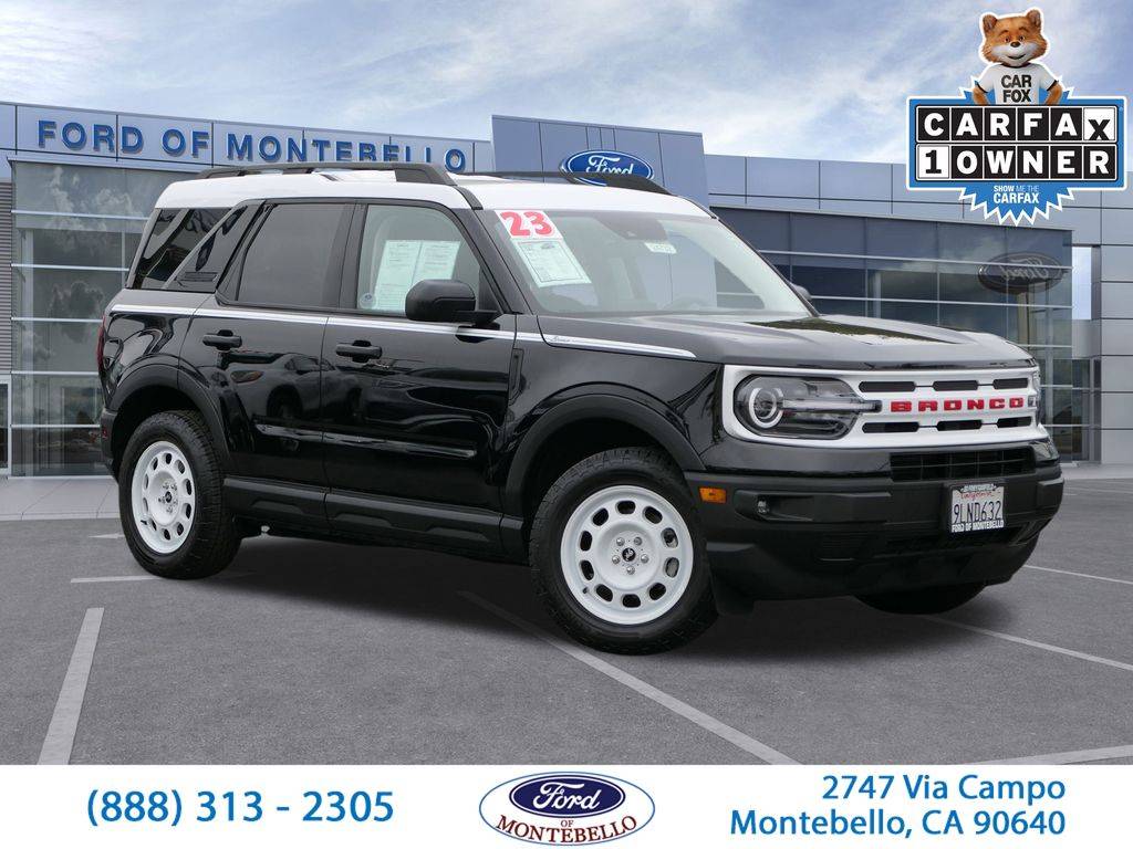 2023 Ford Bronco Sport Heritage — SUV — 16,402 mi — Montebello, CA