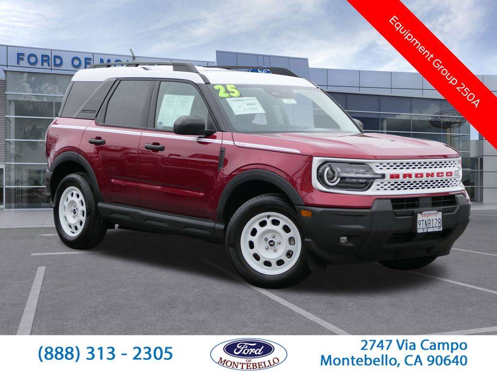 2025 Ford Bronco Sport Heritage — SUV — 1,310 mi — Montebello, CA