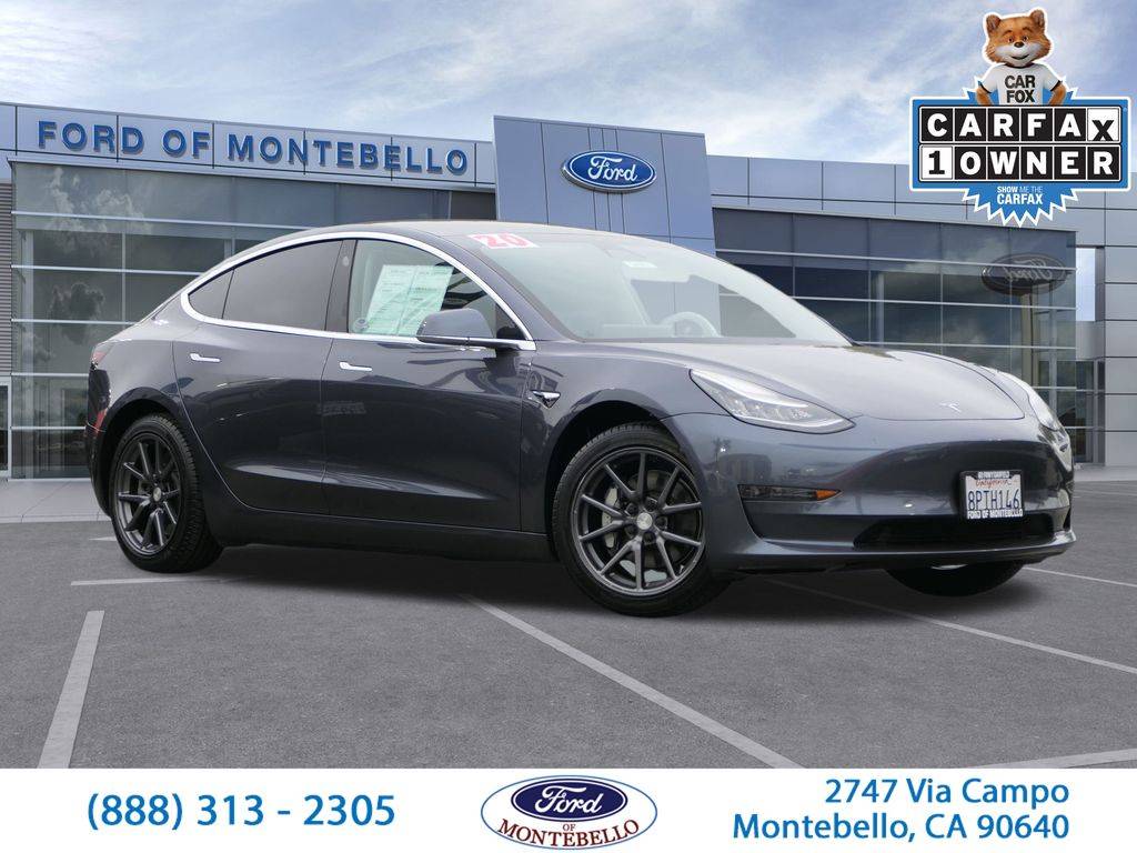 2020 Tesla Model 3 Standard Range — Sedan — 53,531 mi — Montebello, CA