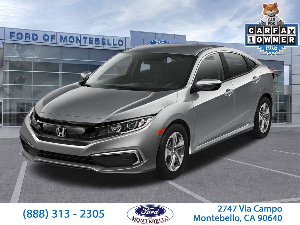 2021 Honda Civic LX — Sedan — 66,701 mi — Montebello, CA