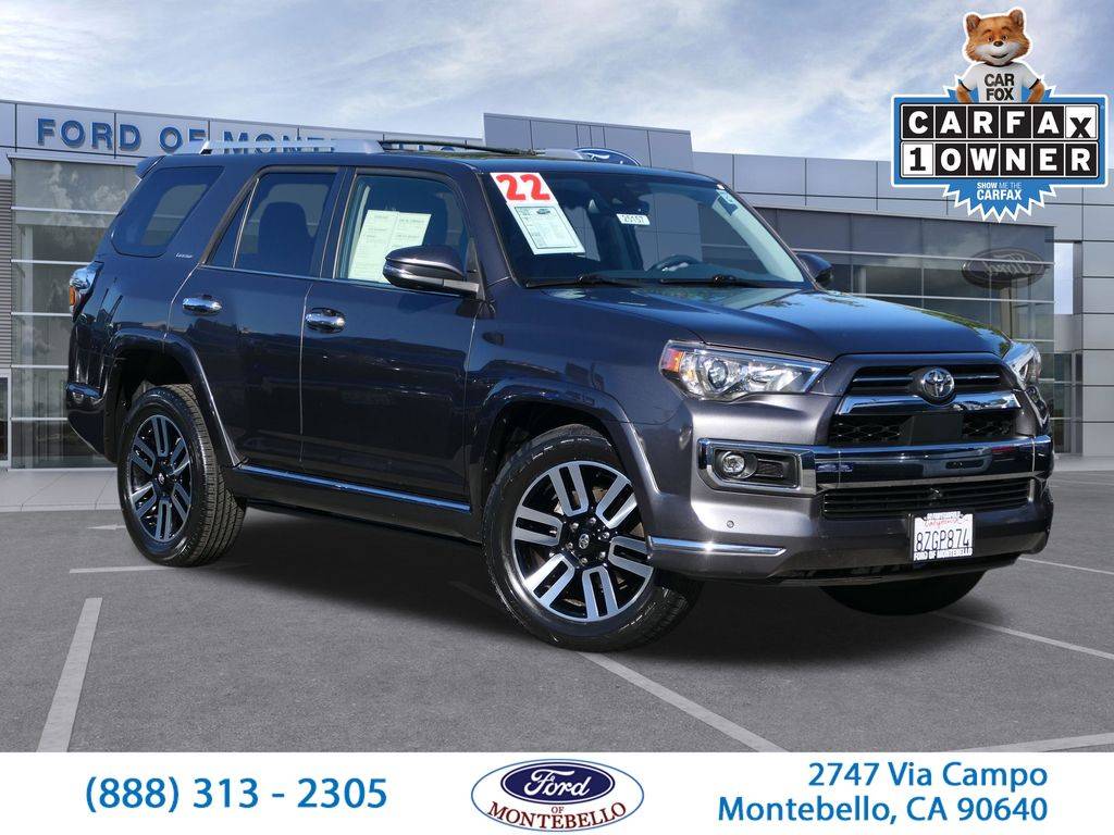 2022 Toyota 4Runner Limited — SUV — 42,730 mi — Montebello, CA