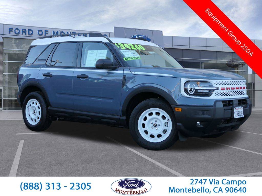 2025 Ford Bronco Sport Heritage — SUV — 1,833 mi — Montebello, CA