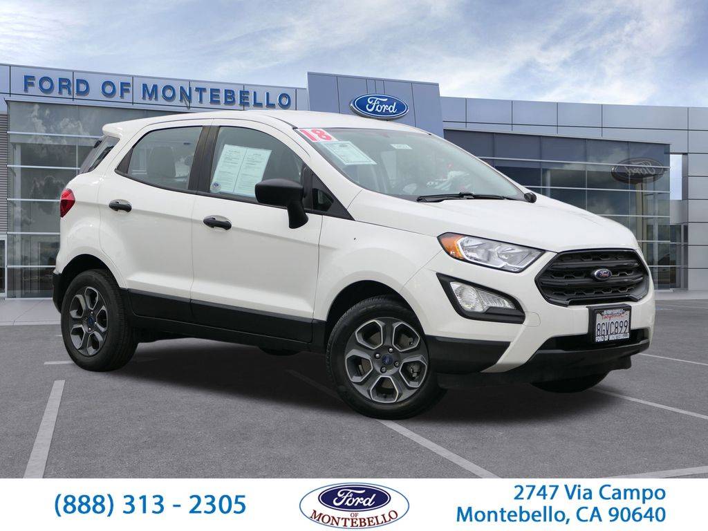 2018 Ford EcoSport S — SUV — 47,243 mi — Montebello, CA