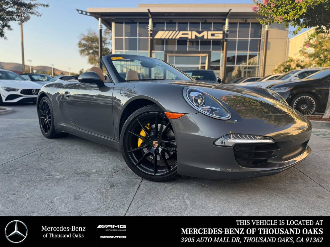 2014 Porsche 911 Carrera — Convertible — 57,581 mi — Thousand Oaks, CA