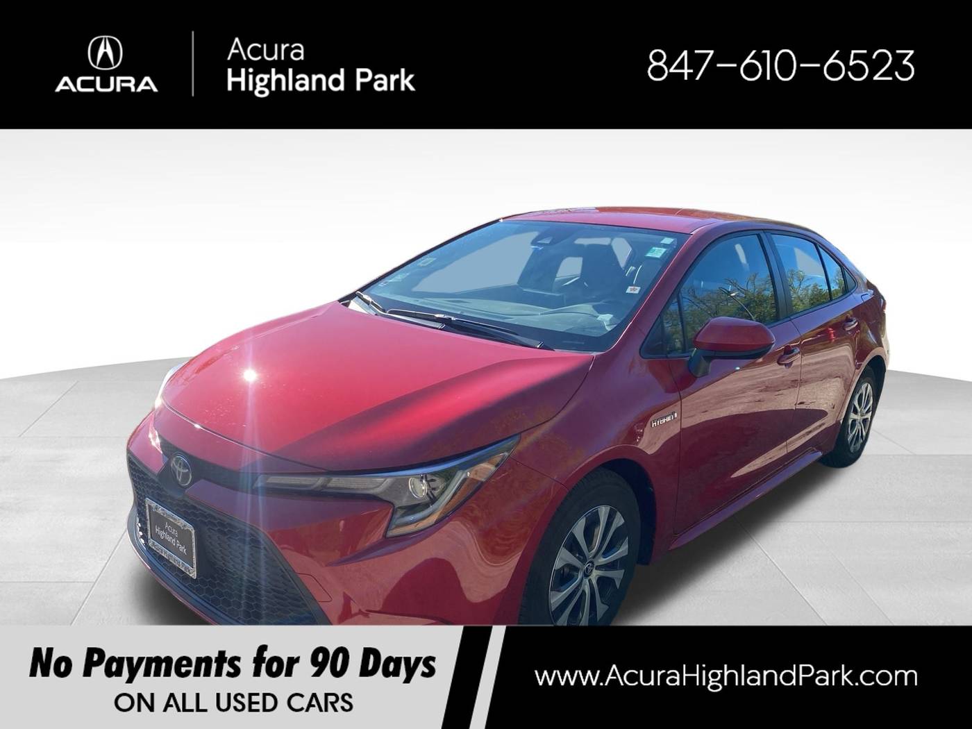 2020 Toyota Corolla Hybrid LE — Sedan — 15,546 mi — Highland Park, IL