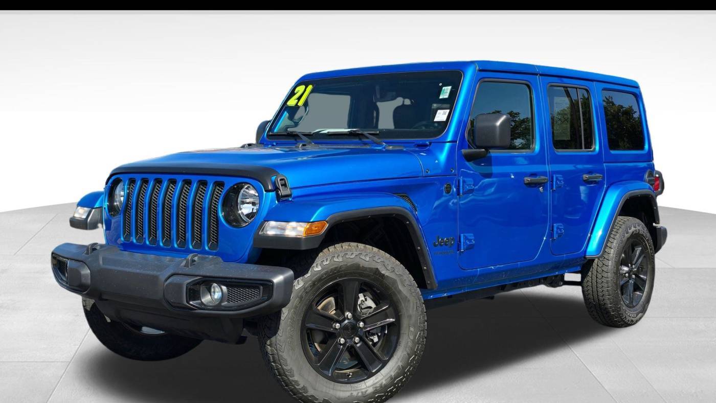 2021 Jeep Wrangler Sahara Altitude — SUV — 18,411 mi — Highland Park, IL