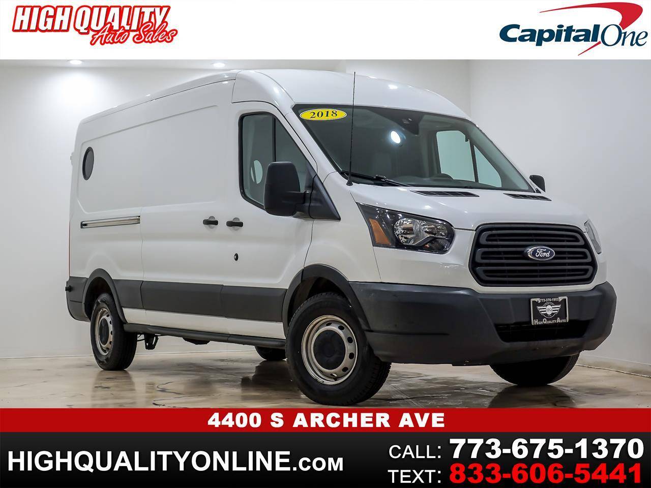 2018 Ford Transit Cargo Van T-250 — Cargo Van — 135,965 mi — Chicago, IL