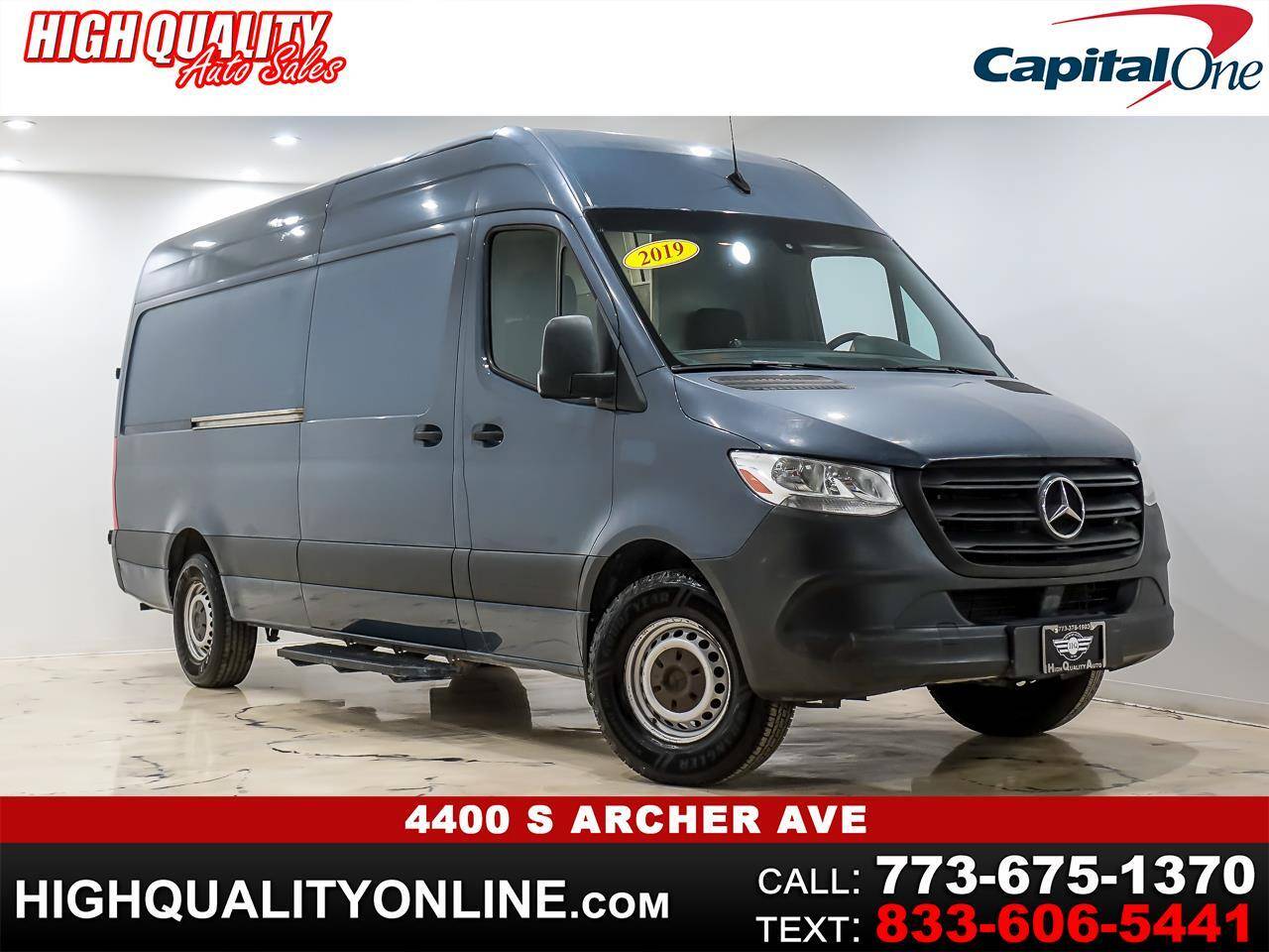 2019 Mercedes-Benz Sprinter Cargo Van 2500 — Cargo Van — 130,417 mi — Chicago, IL