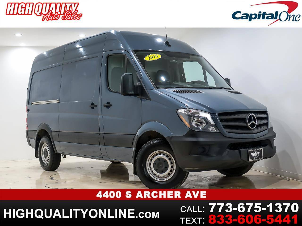 2018 Mercedes-Benz Sprinter Cargo Van 2500 — Cargo Van — 120,911 mi — Chicago, IL