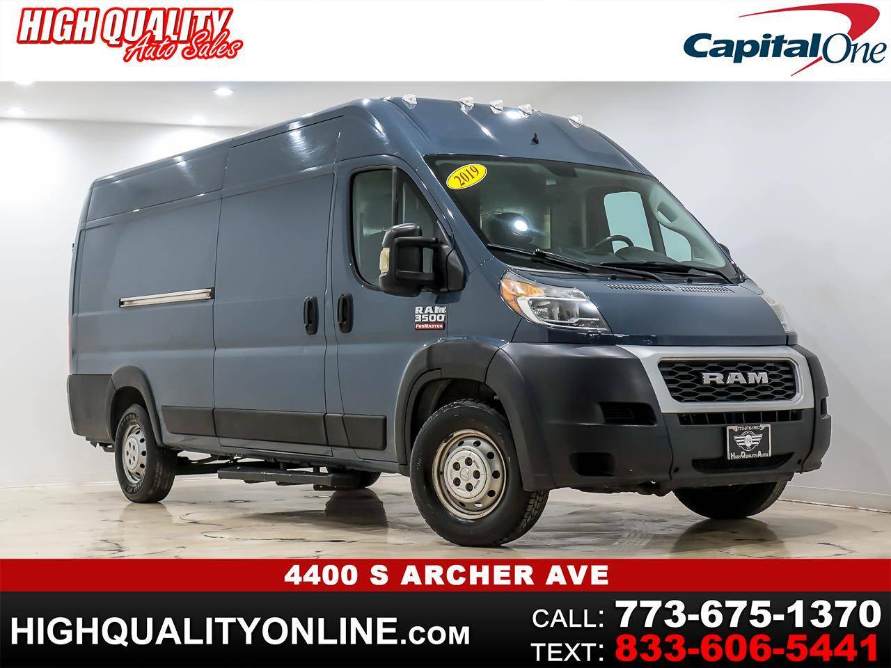 2019 Ram ProMaster Cargo Van 3500 — Cargo Van — 88,412 mi — Chicago, IL