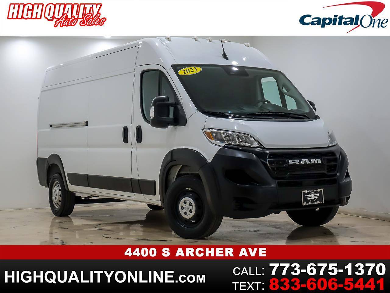 2023 Ram ProMaster Cargo Van 2500 — Cargo Van — 34,294 mi — Chicago, IL