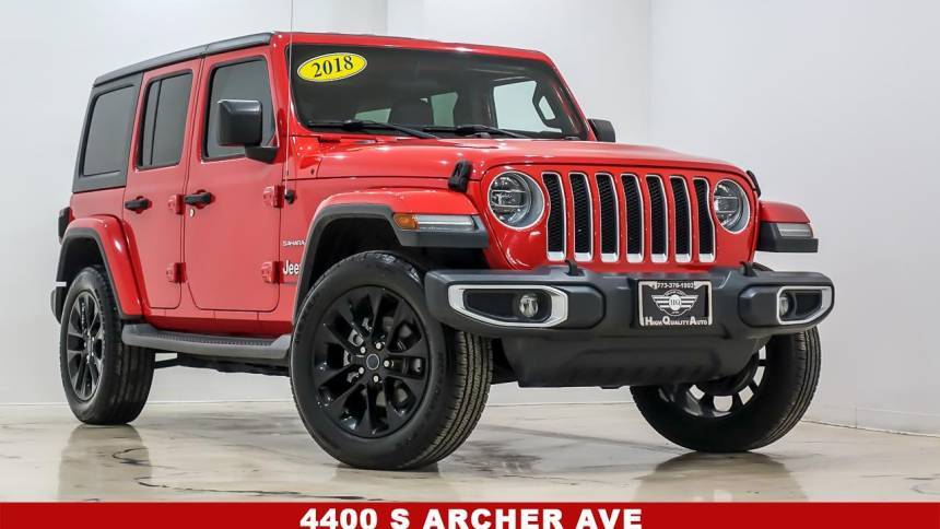 2018 Jeep Wrangler Sahara — SUV — 123,491 mi — Chicago, IL