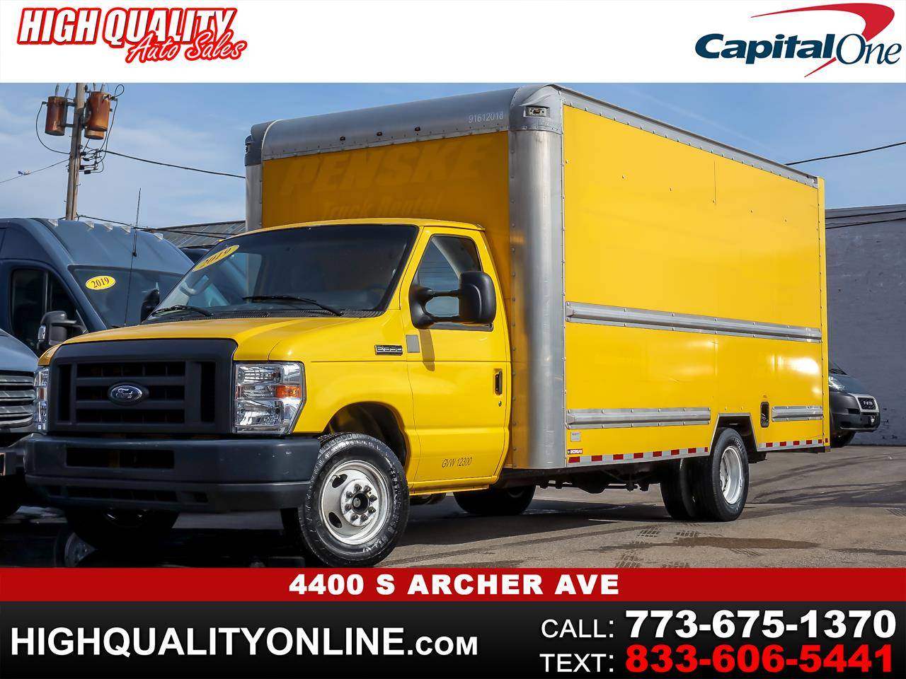2019 Ford E-Series Cutaway E-350 — Chassis Cab Truck — 84,785 mi — Chicago, IL