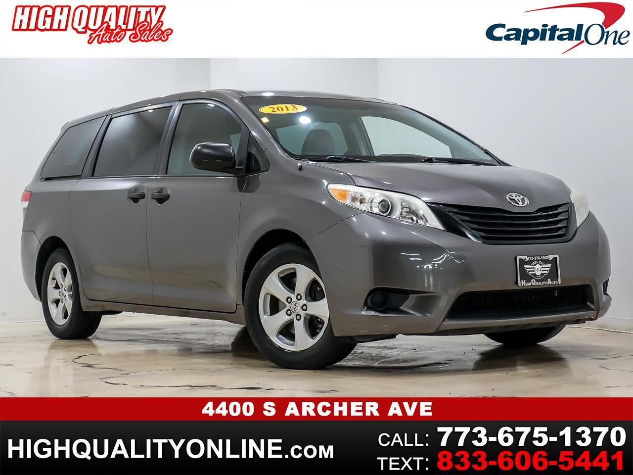 2013 Toyota Sienna L — Minivan — 147,349 mi — Chicago, IL