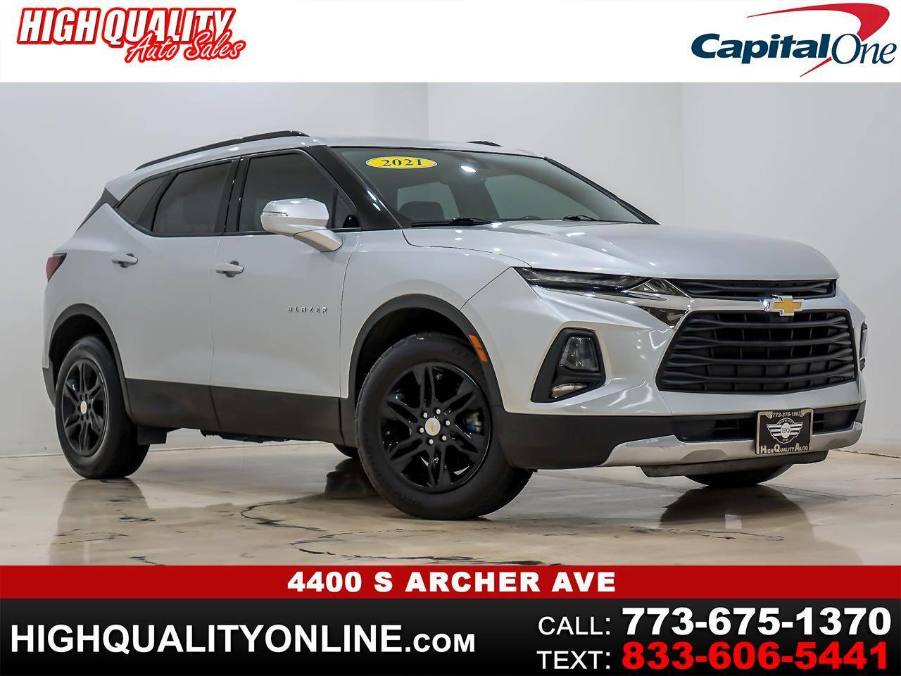 2021 Chevrolet Blazer 3LT — SUV — 74,529 mi — Chicago, IL