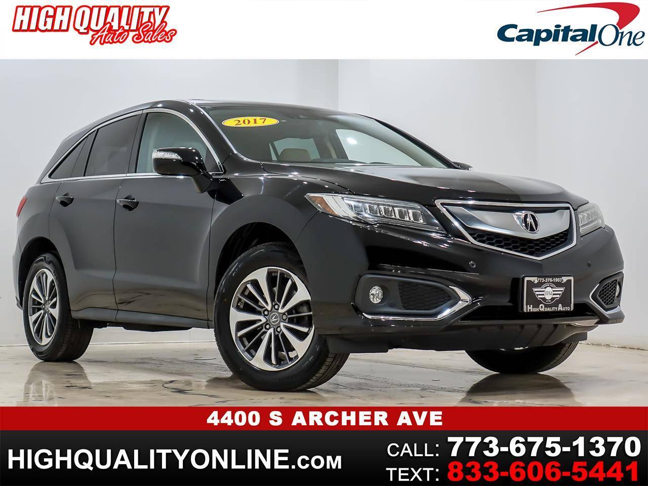 2017 Acura RDX Advance Package — SUV — 49,335 mi — Chicago, IL