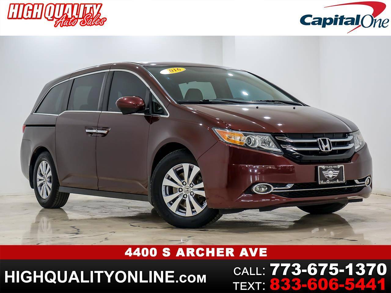 2016 Honda Odyssey SE — Minivan — 61,828 mi — Chicago, IL