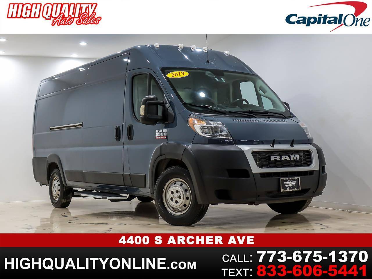2019 Ram ProMaster Cargo Van 3500 — Cargo Van — 107,579 mi — Chicago, IL