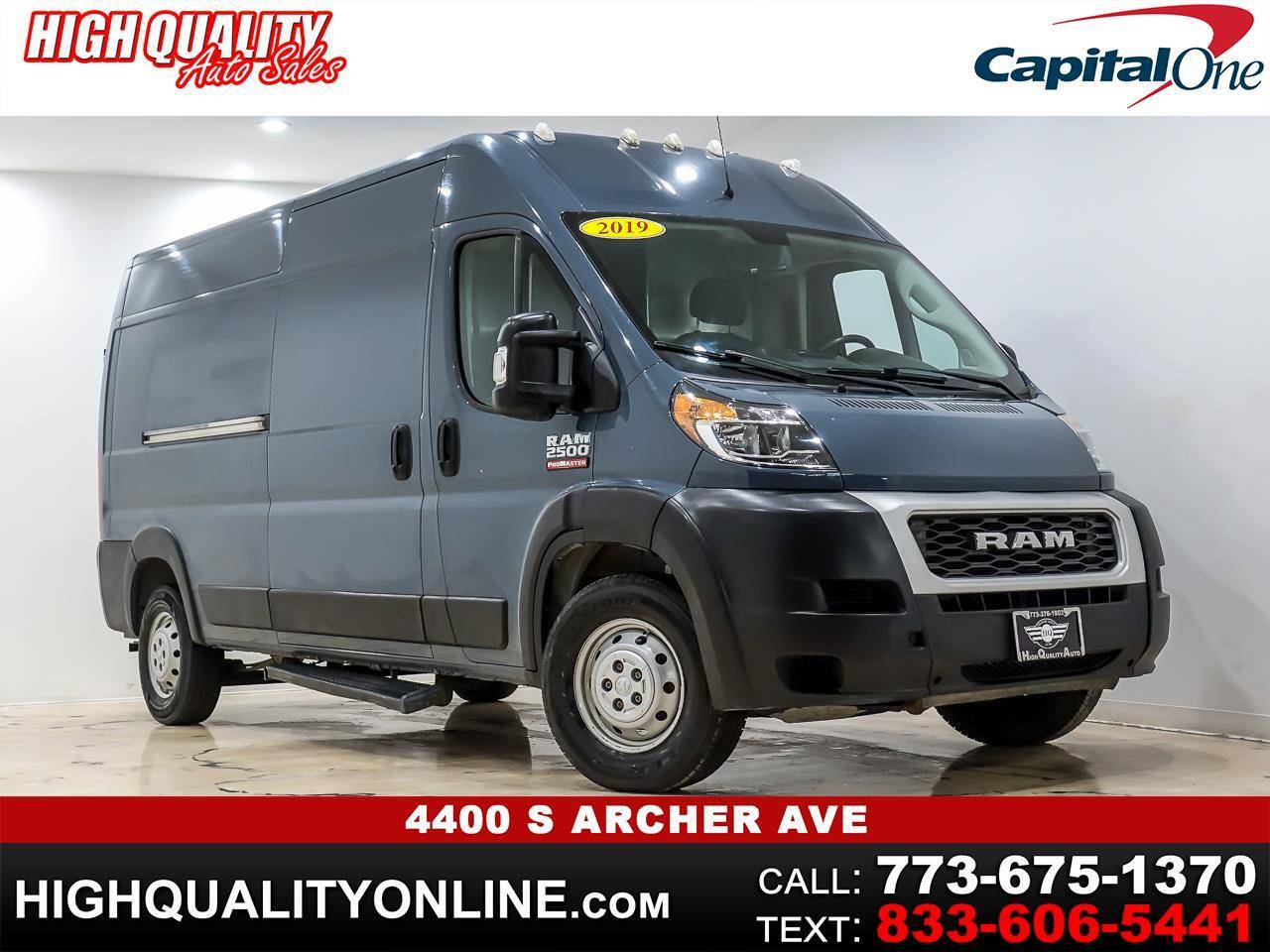 2019 Ram ProMaster Cargo Van 2500 — Cargo Van — 84,104 mi — Chicago, IL