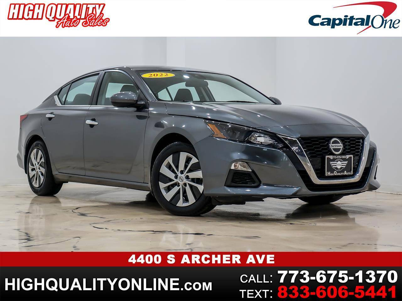 2022 Nissan Altima S — Sedan — 33,137 mi — Chicago, IL