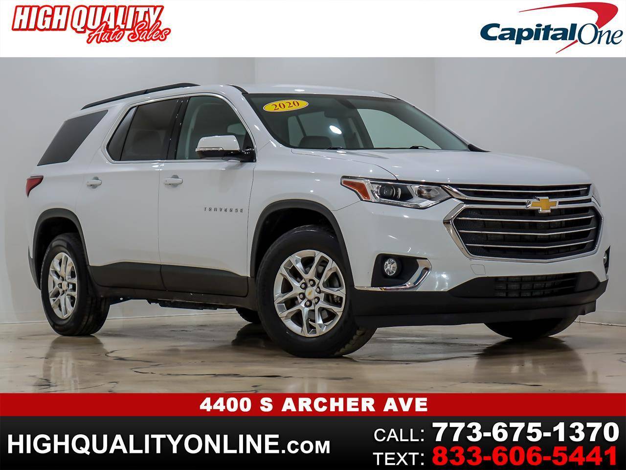 2020 Chevrolet Traverse LT Leather — SUV — 100,029 mi — Chicago, IL