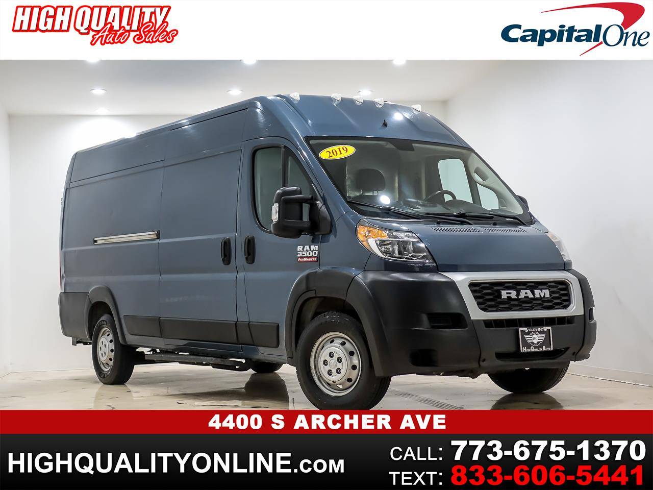 2019 Ram ProMaster Cargo Van 3500 — Cargo Van — 114,994 mi — Chicago, IL