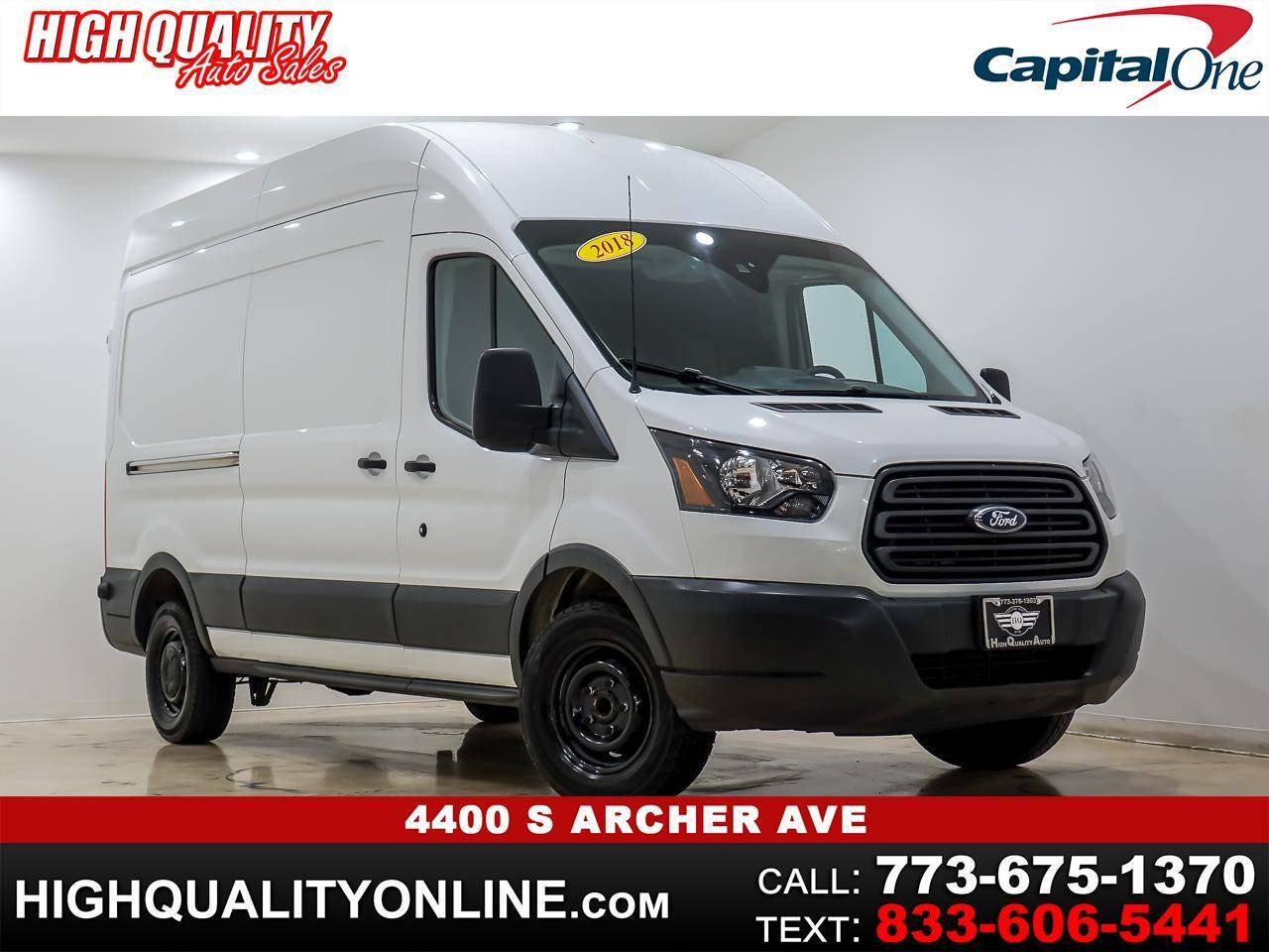 2018 Ford Transit Cargo Van T-250 — Cargo Van — 162,930 mi — Chicago, IL