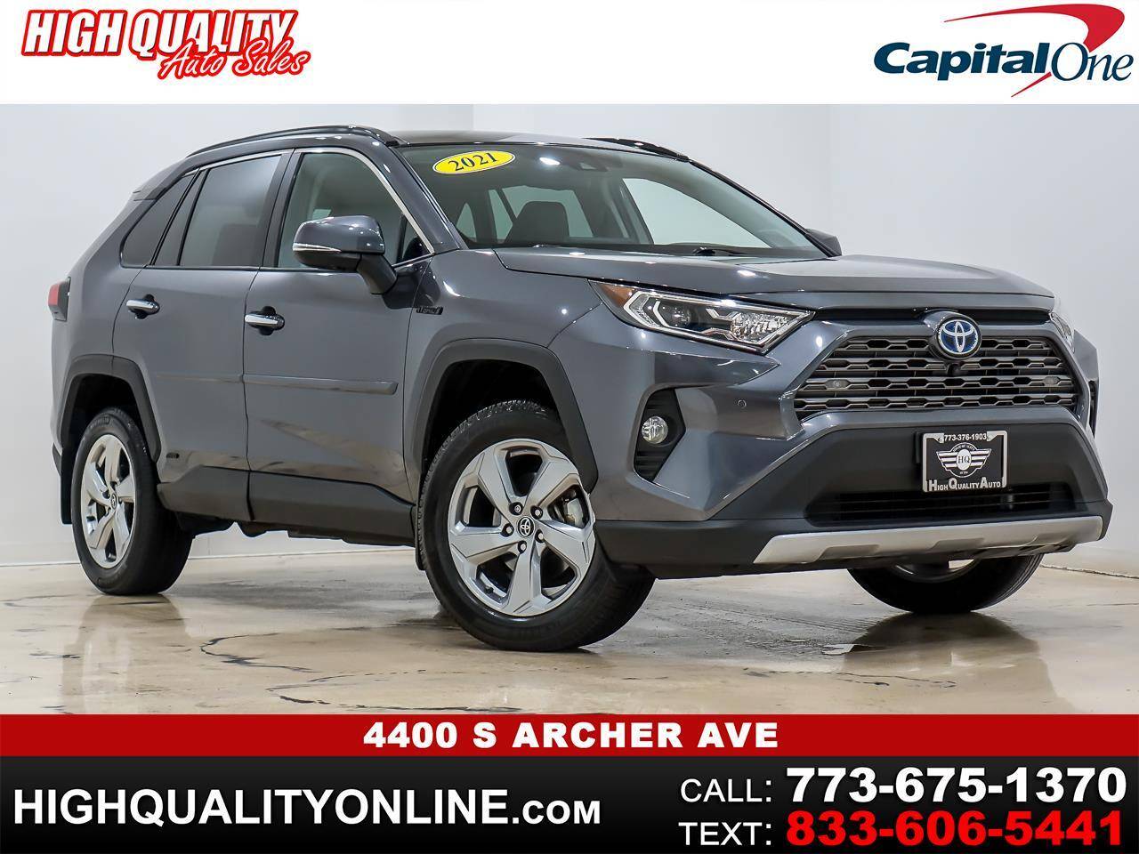 2021 Toyota RAV4 Hybrid Limited — SUV — 50,061 mi — Chicago, IL