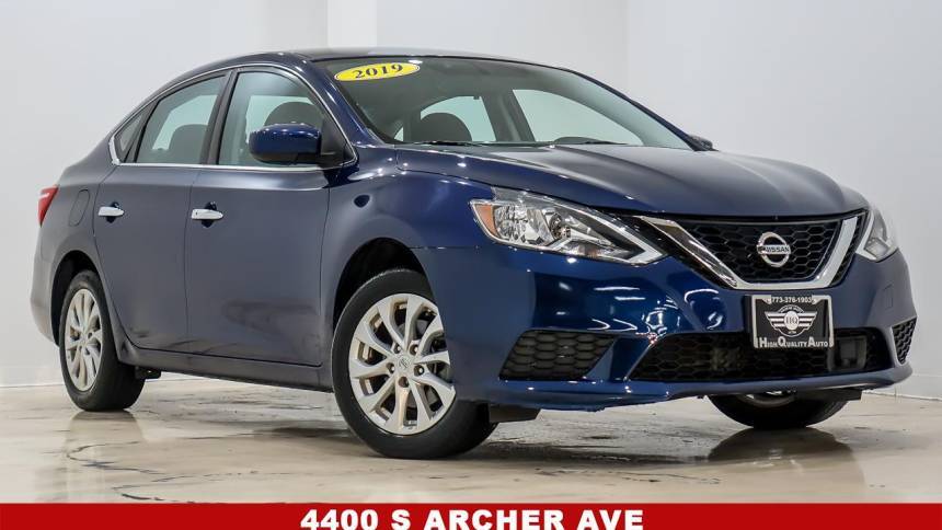 2019 Nissan Sentra SV — Sedan — 55,868 mi — Chicago, IL