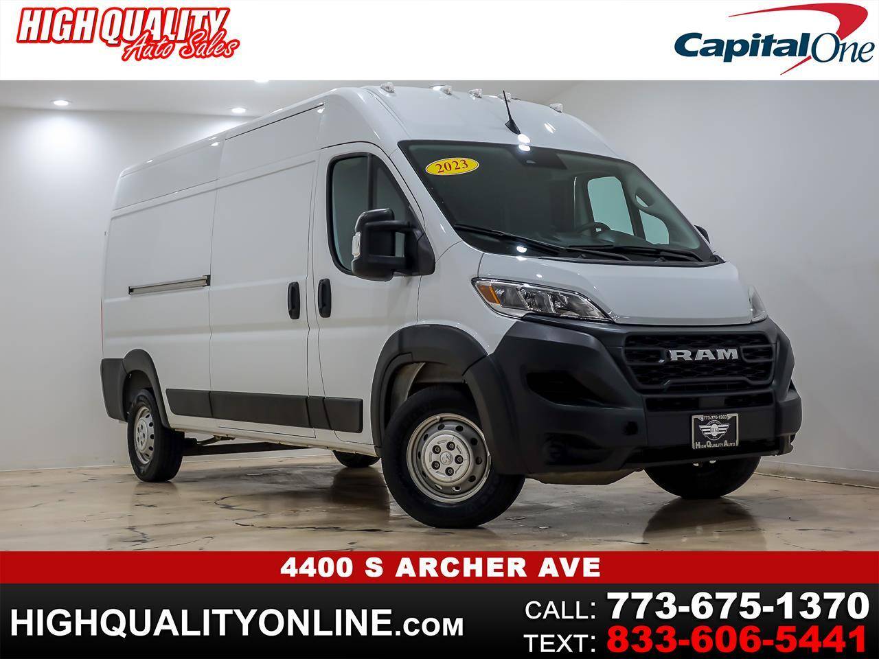 2023 Ram ProMaster Cargo Van 2500 — Cargo Van — 17,194 mi — Chicago, IL