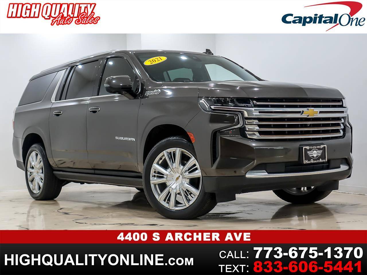 2021 Chevrolet Suburban High Country — SUV — 55,595 mi — Chicago, IL