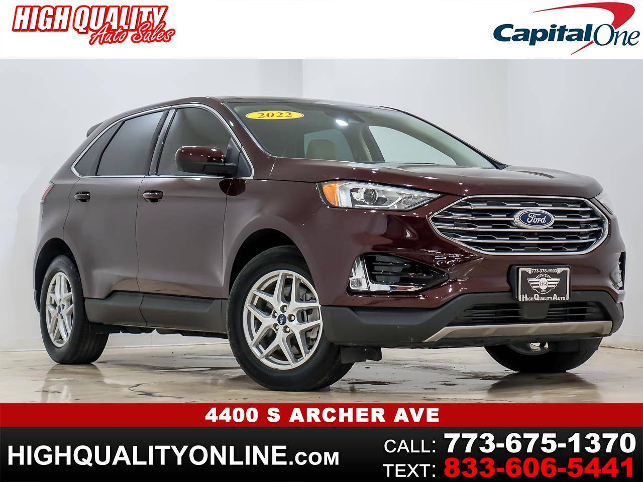 2022 Ford Edge SEL — SUV — 14,081 mi — Chicago, IL