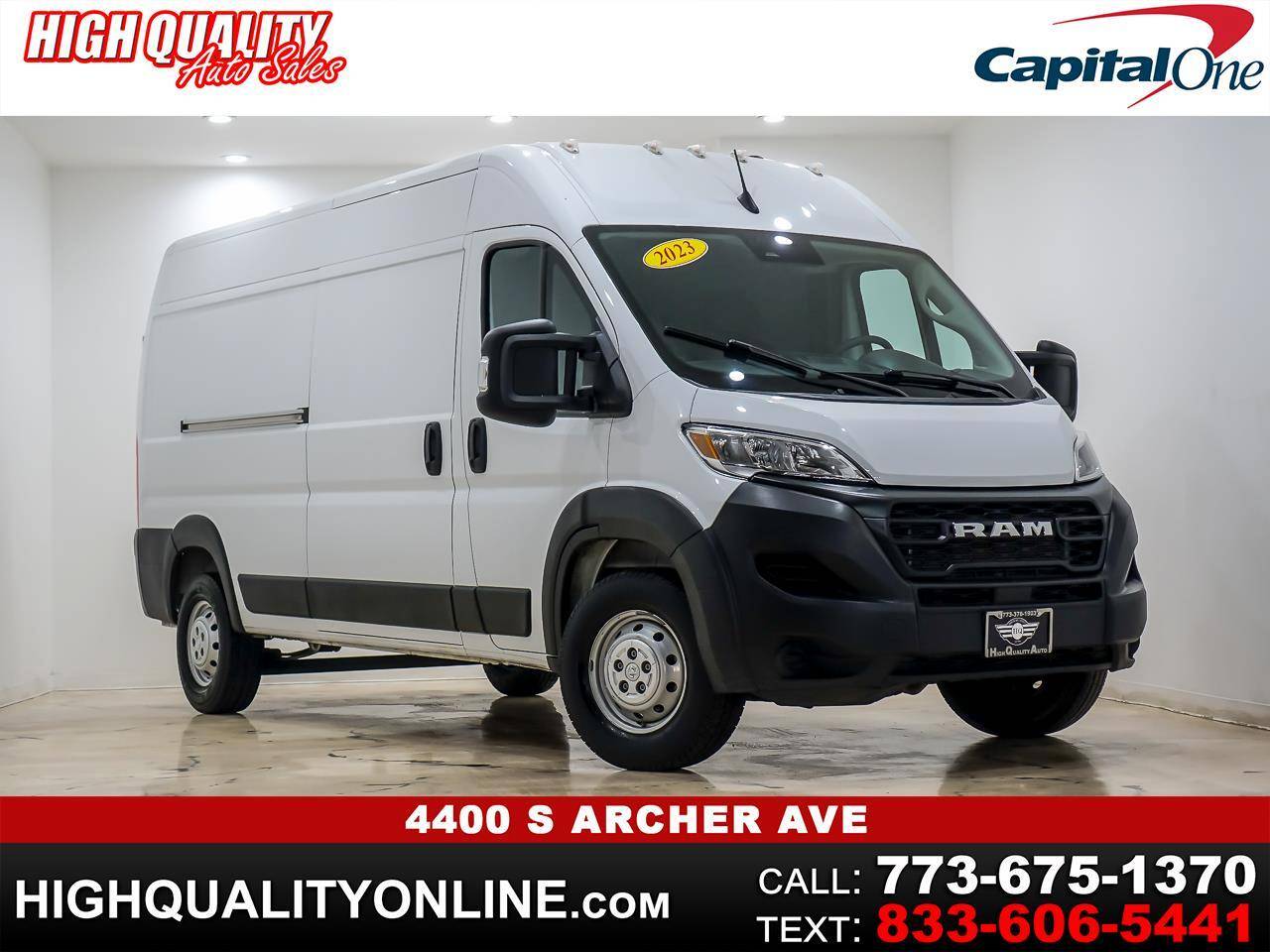 2023 Ram ProMaster Cargo Van 2500 — Cargo Van — 50,921 mi — Chicago, IL