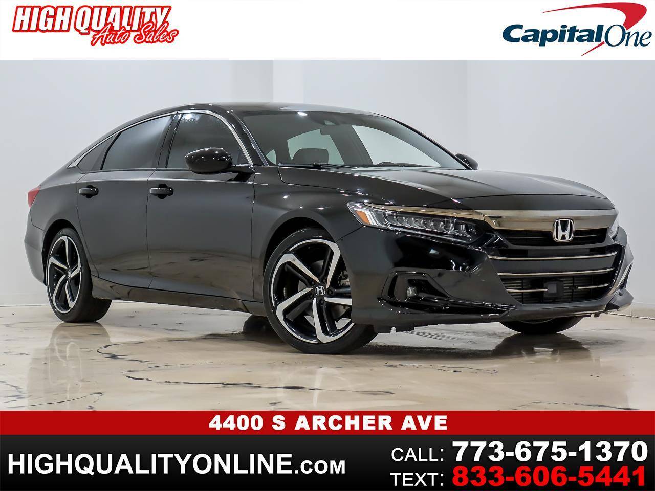 2021 Honda Accord Sport — Sedan — 21,956 mi — Chicago, IL