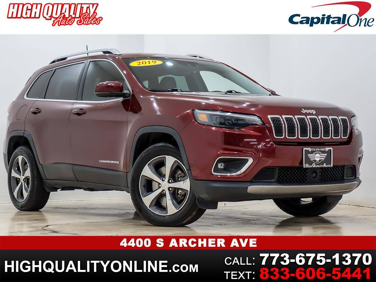 2019 Jeep Cherokee Limited — SUV — 81,427 mi — Chicago, IL