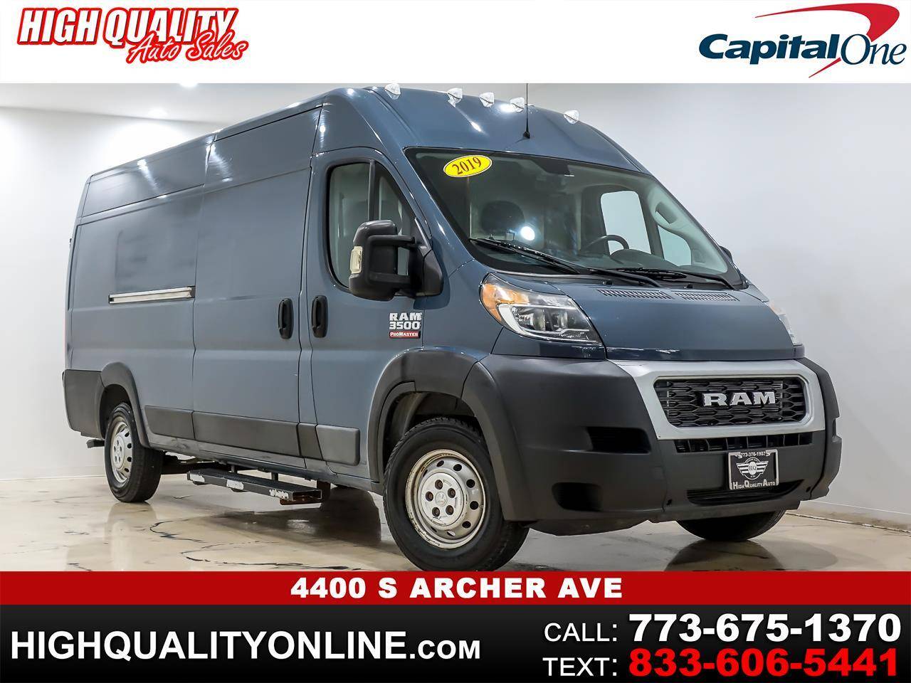 2019 Ram ProMaster Cargo Van 3500 — Cargo Van — 111,365 mi — Chicago, IL