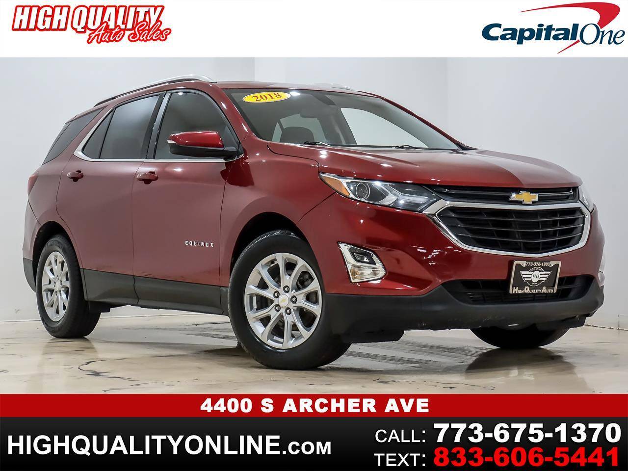 2018 Chevrolet Equinox LT — SUV — 102,603 mi — Chicago, IL