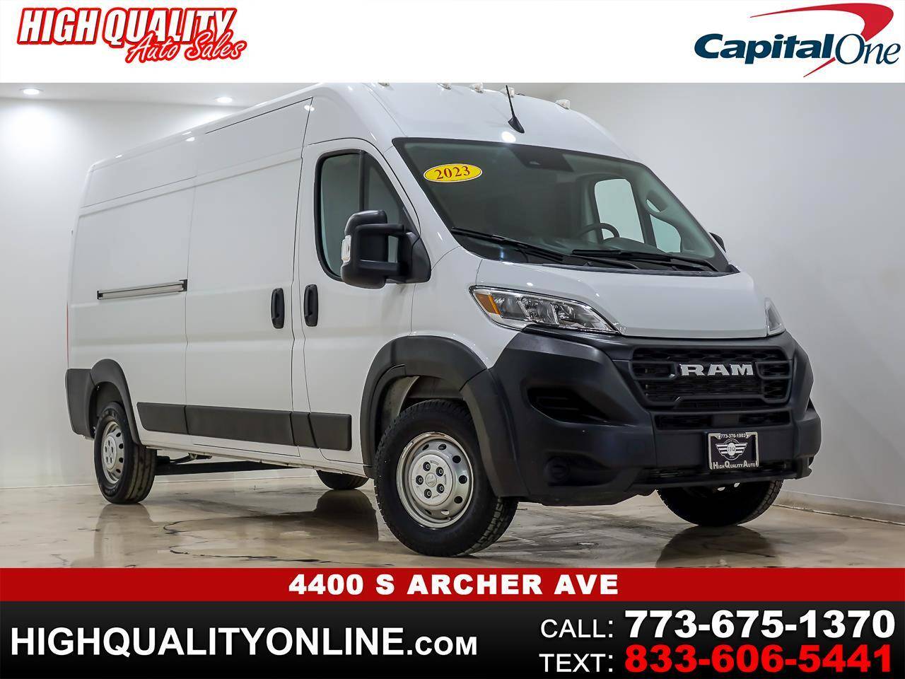 2023 Ram ProMaster Cargo Van 2500 — Cargo Van — 24,118 mi — Chicago, IL